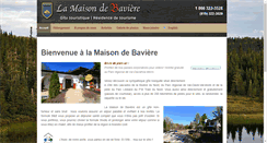 Desktop Screenshot of maisondebaviere.com