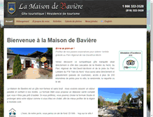 Tablet Screenshot of maisondebaviere.com